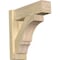 Ekena Millwork Balboa Block Rough Sawn Outlooker, Douglas Fir, 6"W x 18"D x 18"H OUT06X18X18BOA05RDF - alternate 1